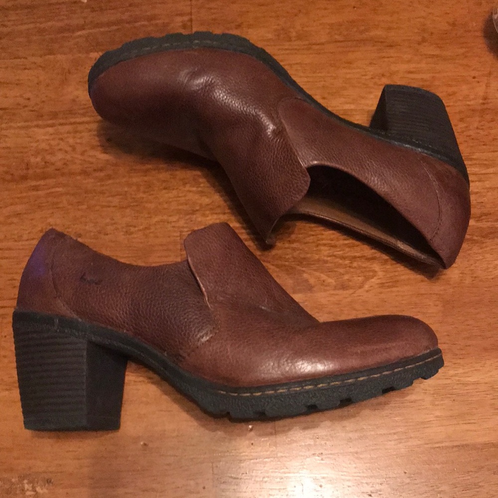 B.O.C. Leather ankle boots